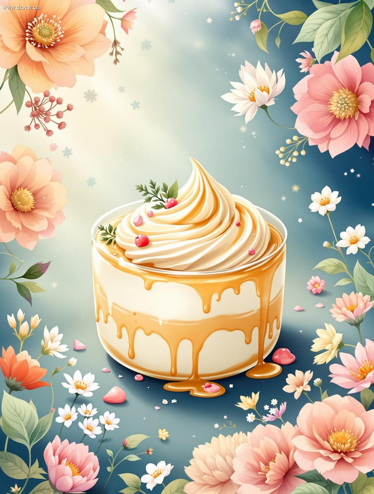 布丁花语