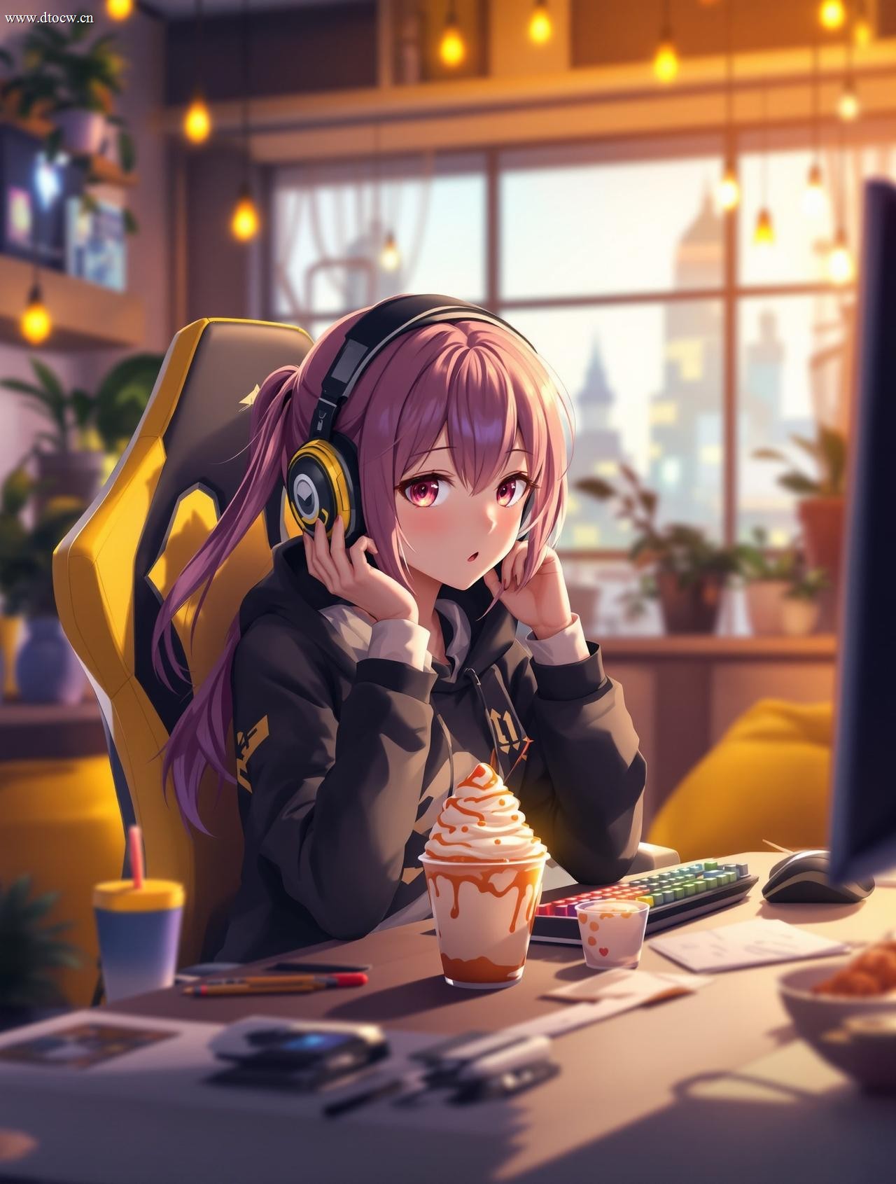 电竞少女的布丁时间