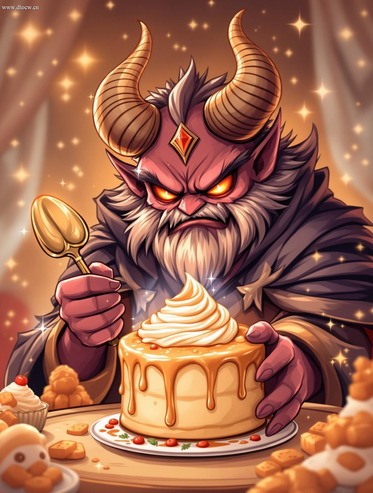 魔王大人请吃布丁